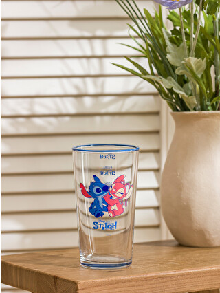 LCW HOME Lilo & Stitch Printed Glass Cup 570 Ml - S6IC58Z8-F9C