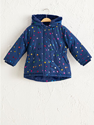 Bright Navy Printed