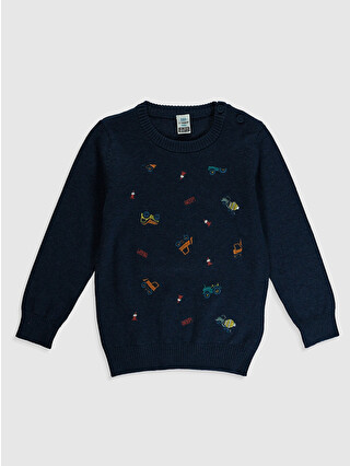 Navy Melange