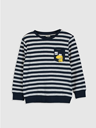 Navy Striped