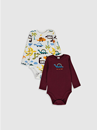 LCW baby 2-pack Baby Boy's Printed Bodysuit - 0W5948Z1-MD3 | LC