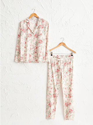 Açık Pembe Baskılı