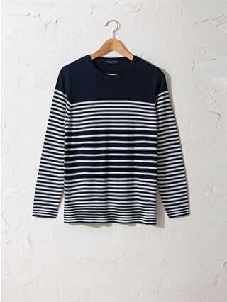 Navy Striped