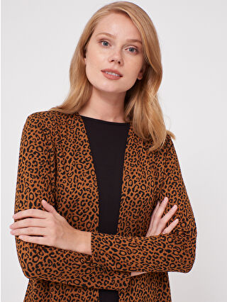 Dull Orange Jacquard