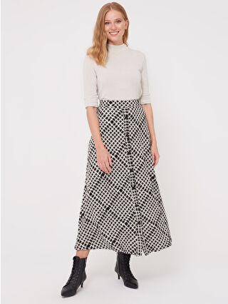 Ecru Jacquard