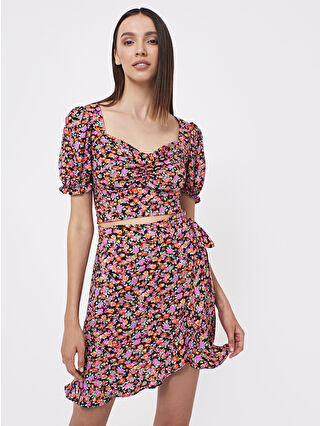 Limon Yeşili Baskılı