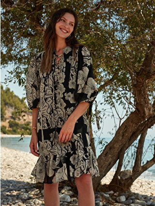 Black Printed