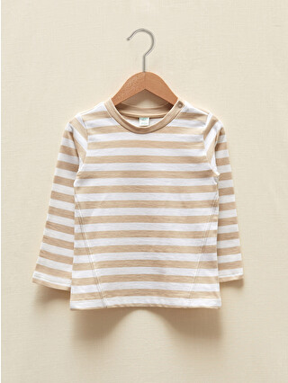 Beige Striped