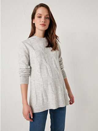 Gri Melanj Baskılı