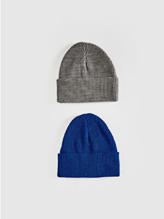 Grey Melange Printed