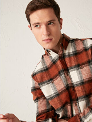 Yanık Turuncu Ekoseli