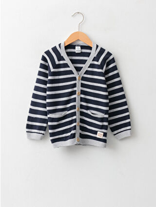 لون خوخي مخطط