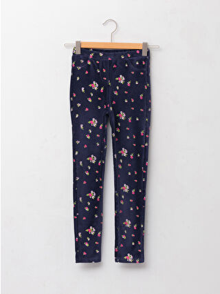 Light Navy Printed