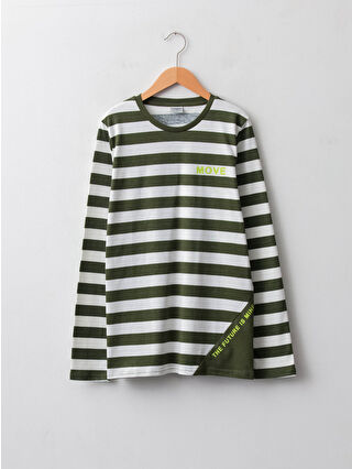 Khaki Striped