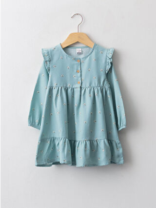 Açık Yeşil Baskılı