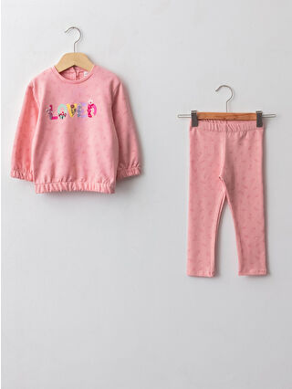 Dull Pink Printed