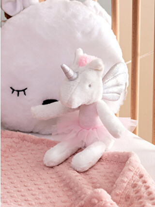LCW HOME Pelüş Dolgulu Nakışlı Bebek Kırlent 32 Cm - W3DI00Z1-J5E