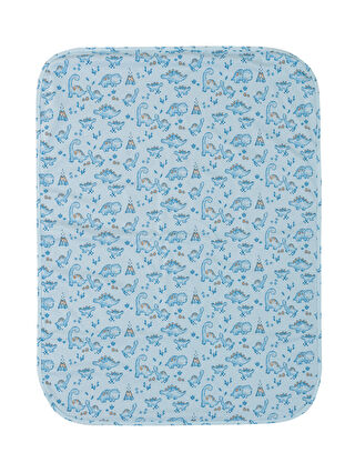 Light Blue Printed