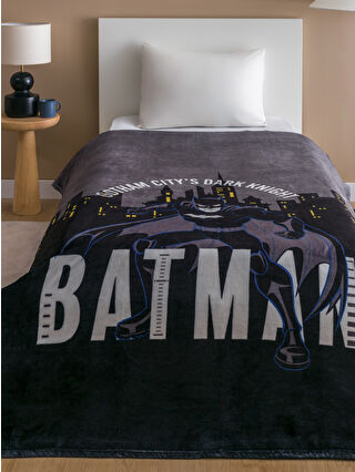 LCW HOME Karışık Batman Baskılı Tek Kişilik Çocuk Battaniye 150x200 Cm