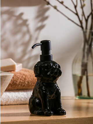 LCW HOME Dog Figured Ceramic Liquid Soap Dispenser - W4FK27Z8-J0F