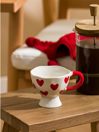 CafePress Tasse à Café En Céramique Peace Love Donut 325 Ml