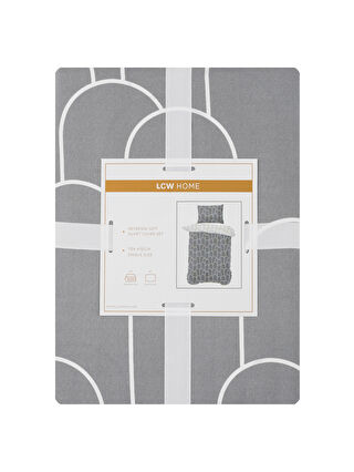 Grey Printed