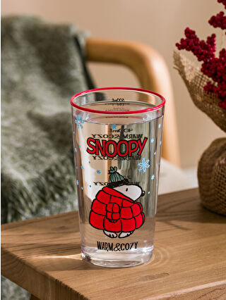 LCW HOME Karışık Snoopy Baskılı Cam Bardak 500 Ml