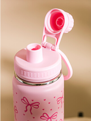 LCW JOY Bow Print Water Bottle - W5AU17Z8-QBC | LC Waikiki