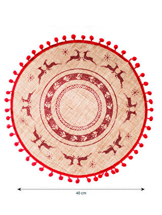 Red Printed