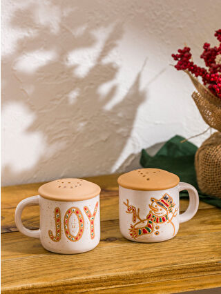 LCW HOME Cup Figured Salt and Pepper Shaker Set - W5EQ09Z8-M0T