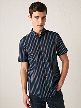 Navy Striped