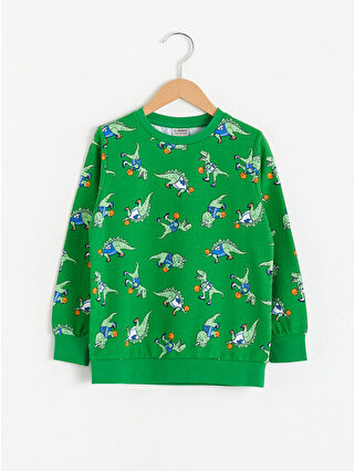 Bright Green Printed