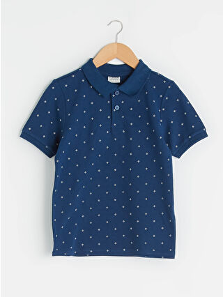 Bleu Marine Imprimé