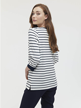 Navy Striped