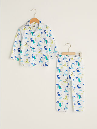 White Printed