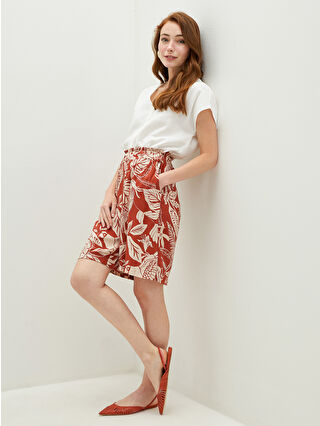 Mat Kırmızı Baskılı