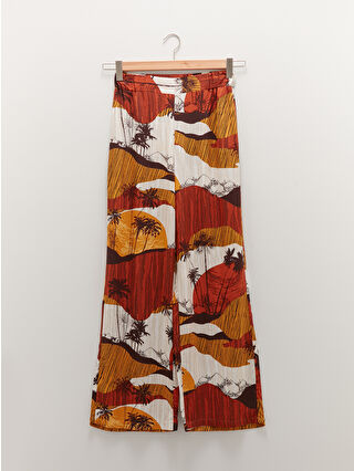 Yanık Turuncu Baskılı