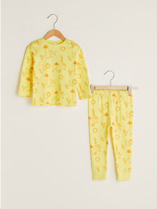 Light Yellow Printed