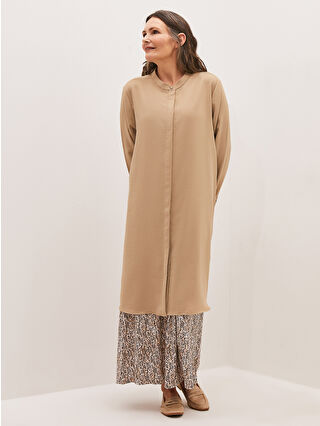 Açık Bej Baskılı