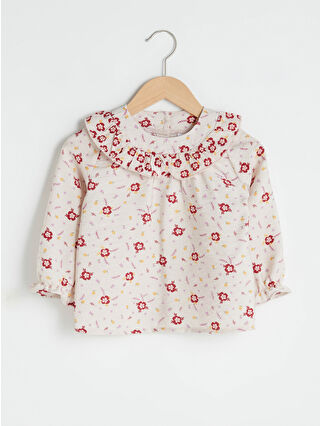 Açık Pembe Baskılı