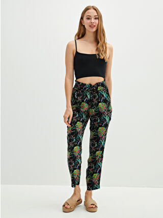 Açık Mavi Baskılı