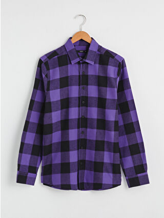Purple Checked