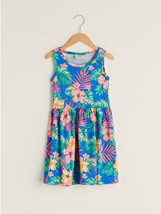 Electric Blue Printed