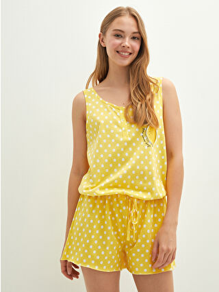 Light Yellow Printed