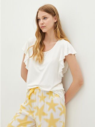 Light Yellow Printed