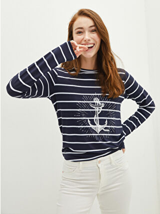 Navy Striped