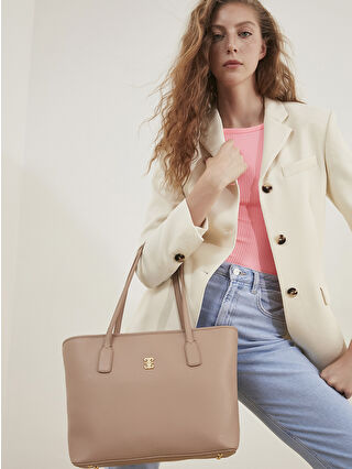 Koyu Kahverengi Baskılı