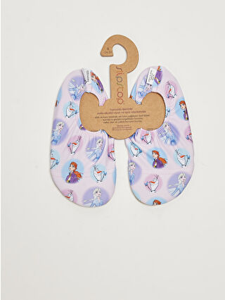 Açık Lila Baskılı