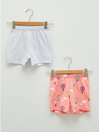 Açık Pembe Baskılı