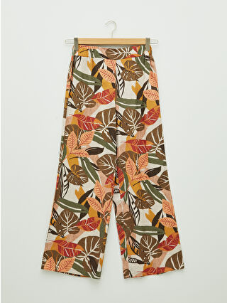 Pastel Orange Printed